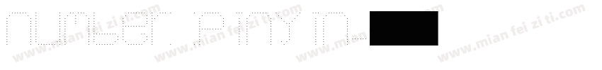 number pinyin字体转换